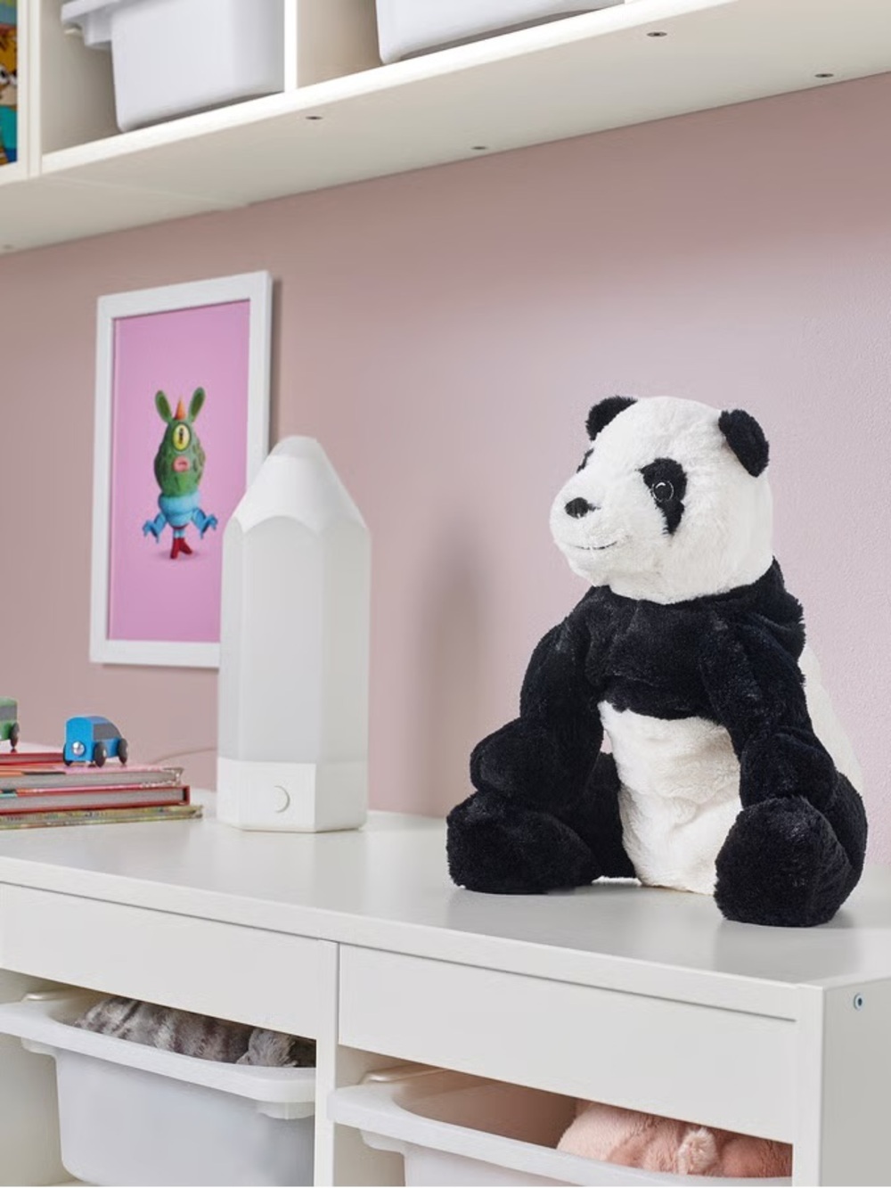 🐼PANDA🐼 Plush Panda Bear Plush Toy Black White Soft Toy Kramig NWT